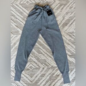 JLUXLABEL Charcoal Knit Lounge Pants